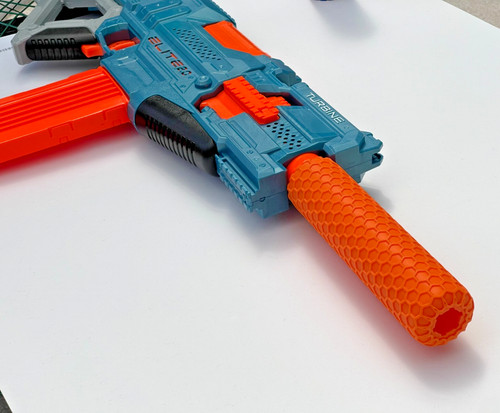 Nerf silencer mod - silencer, barrel