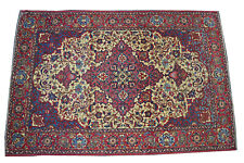 Antik! Isfahan 210x140 Esfahan Carpet Rug Antique handgeknüpft Orientteppich
