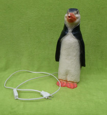Heico Pinguin Lampe Tischlampe Schreibtischlampe Leuchte Vintage 70's