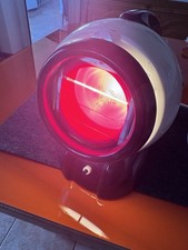 XXL SOLLUX -original Hanau- Lampe Bakelit Wärmelampe Bauhaus Infrarot Lampe