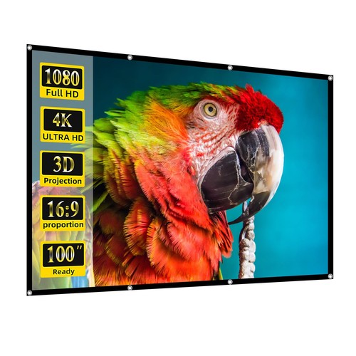 Tragbare beamer leinwand 100 - tragbare,