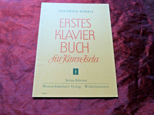 Erstes klavierbuch für - erstes,