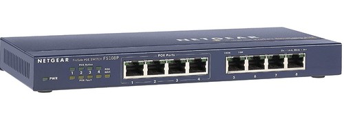 Netgear fs108p port poe - netgear,