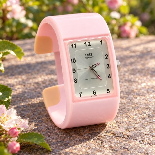 Damenuhr spangenarmband rosa - damenuhr,