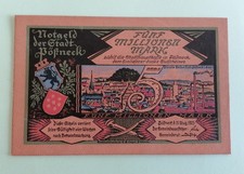 Notgeld der Stadt Pößneck in