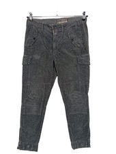 CLOSED High-Waist Hose Damen Hose Gr. DE 38 hellgrau Casual-Look