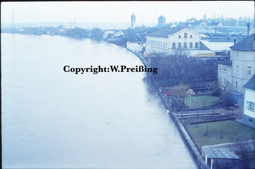 Repro ansicht foto hochwasser - repro, ansicht/foto