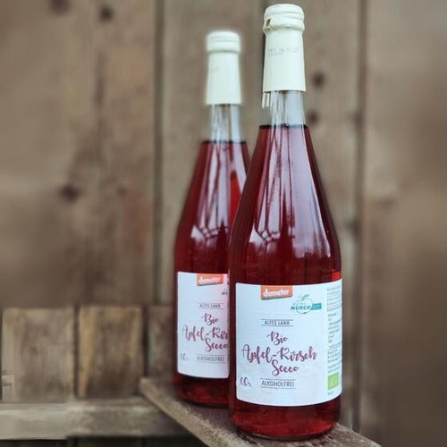 Apfel kirsch secco aus dem - apfel-kirsch-secco,