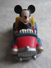 Disney Mickey Maus Spardose Micky im Auto Höhe ca. 13 cm Länge ca. 17 cm Decofun