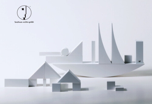 Naef bauhaus bauspiel weiß - bauhaus,