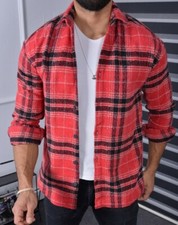 Megaman Flanellhemd Kariert