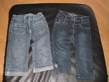 2 Jeans Capri Stiefelhosen Gr