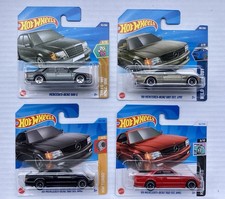 HotWheels 4 Stück - Mercedes