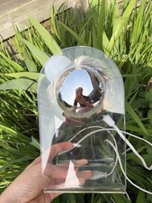 60er 70er Kugelleuchte Chrom