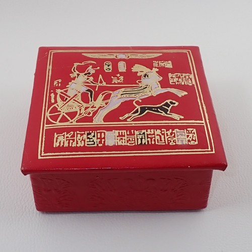 Deko schmuckschatulle box rot - deko,