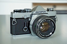 Olympus OM-1 - Analoge 35mm Spiegelreflexkamera, vollmechanisch