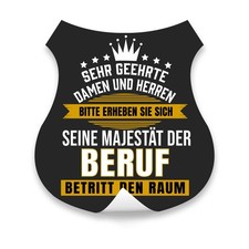 Aufkleber Beruf Fun Sticker 9,8x11,4cm Sticker f. Auto Laptop R212-6