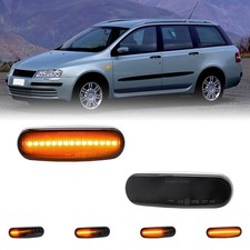 2x Schwarz LED Blinker