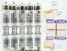 1x LORENZ ITT ECLL800 HiFi Tubes NEW in Box testet RoeV-10 03