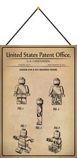 Blechschild 20x30 US Patent