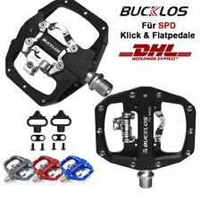 SPD Pedale Klipplose Pedale 9/16" Mountainbike Dual Plattform Mehrzweck Stollen