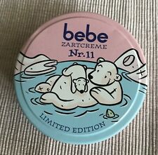 bebe Blechdose Zartcreme Nr. 11 Sammelobjekt  Limited Edition