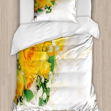 Gelb Bettwäsche Set