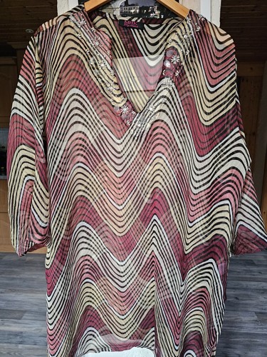 Strand tunika bunt - tunika, xl,