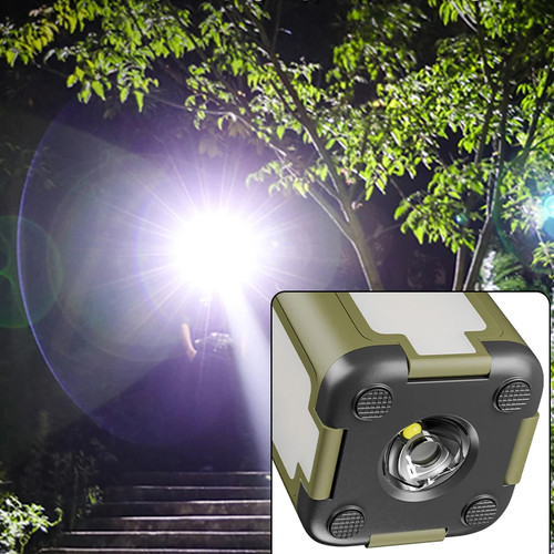 Solar camping licht powerbank - camping,
