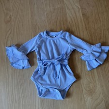 Mega Süßer Baby Badeanzug Gr 62 Farbe Blau neu