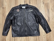 John Baner Biker Lederjacke