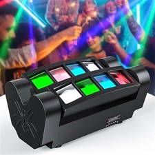 UKing Discolicht 60W DMX512 RGBW4 in 1 Bühnenlampe Sprachsteuerung DJ