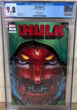 Red Hulk 1 CGC 9.8 Marvel Comics 4/25 Cassara Variant Cover