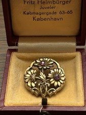 Antike Brosche Jugendstil