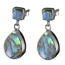 Perlmutt Muschel Ohrringe