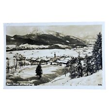 Ansichtskarte AK Reit im Winkel Ortsansicht im Winter Echtfoto Gl. 1937
