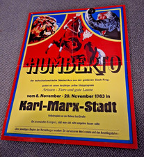1983 DDR-TOUR plakat ZIRKUS