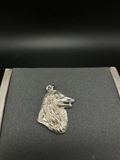 Anhänger 925 Sterling Silber Elegant Modern Hund