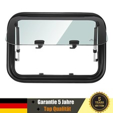 Wohnmobil Ausstellfenster Gehärtetes Glas 500x350mm Getönt integriertem Rollo