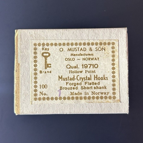 Mustad crystal hooks 19710 - crystal,