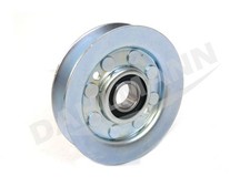 Umlenkrolle am Mähwerk für