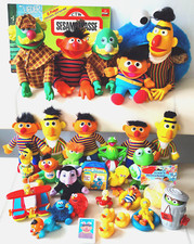 AUSWAHL: vintage SESAMSTRASSE Figur Puppe 1976-2000 Sesame Street Rarität RARITY