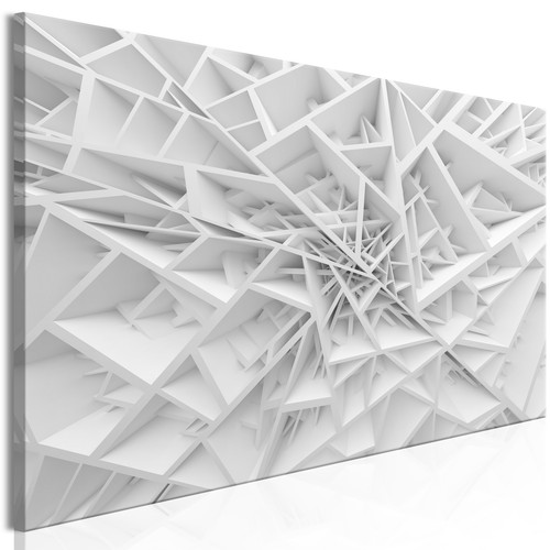 Geometrisch effekt weiß - geometrisch, 3d