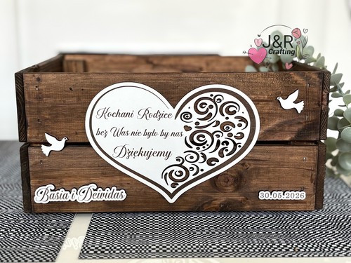 Personalisierte hochzeitskiste - personalisierte,