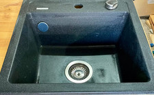 Granitspülbecken 43,5x43,5 cm