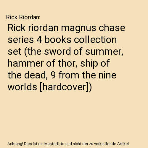Rick riordan magnus chase
