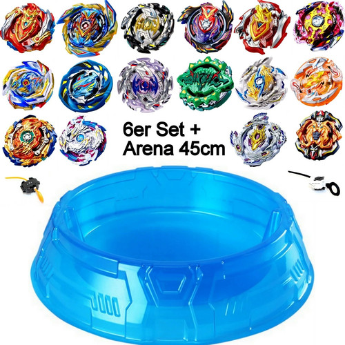 6er burst set - arena, blau