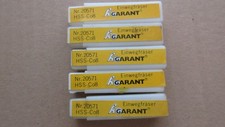 neu 5 x Garant 20571 Mini-Fräser HSS-Co8 2-6mm  Schaftfräser Einwegfräser Fräser