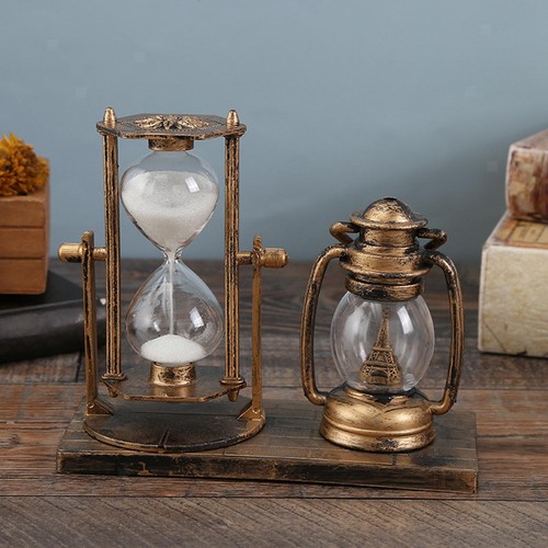 Laternen-Sanduhr-Timer-Statue