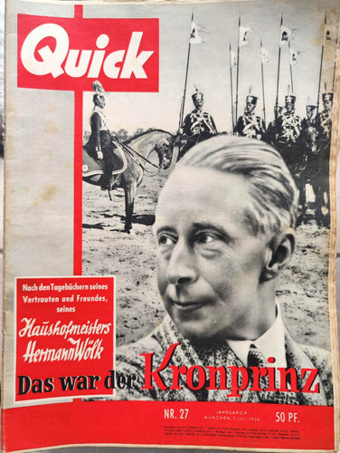 Zeitschrift quick ausgabe - zeitschrift,